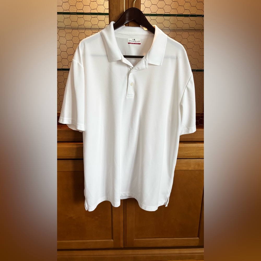 Men’s Golf Classic White Polo Shirt